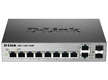 Коммутатор D-Link DGS-1100-10/ME-0