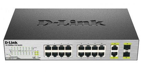 Коммутатор D-Link DES-1018MP/A1A-0