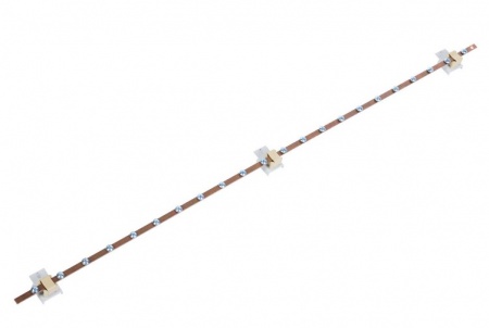 Панель заземления вертикальная 1000 мм-0