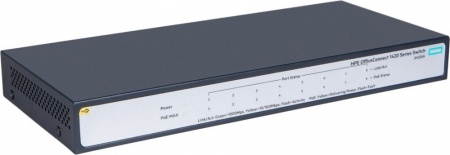Коммутатор HPE OfficeConnect 1420 8G PoE+ 64W (JH330A)-2
