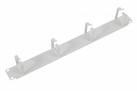 Органайзер 1U 4 кольца, серый-0