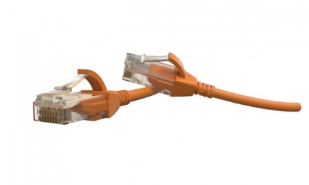 Патч-корд U/UTP, категория 6 (100% Fluke Component Tested), 28AWG, LSZH, 3 м, оранжевый-0