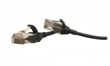 Патч-корд U/UTP, категория 6 (100% Fluke Component Tested), 28AWG, LSZH, 1.5 м, черный-0