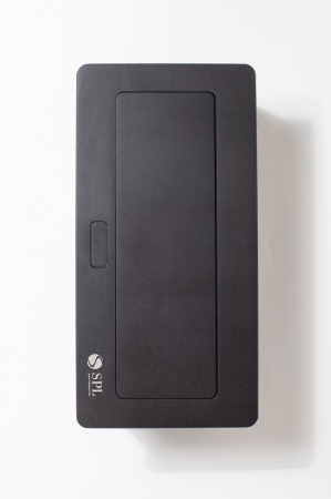 Люк на 3 поста (45х45), металл, черный с пластиковой коробкой, IP40 SPL 300013-1