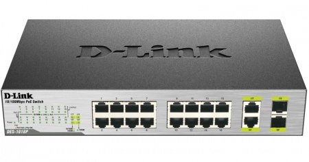 Коммутатор D-Link DES-1018P/A2A-0