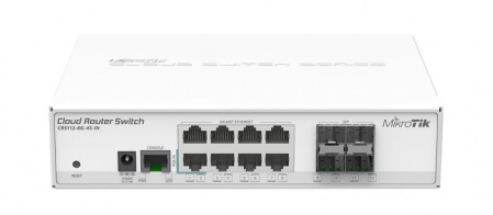 Коммутатор MikroTik CRS112-8G-4S-IN-0