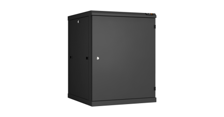 Настенный разборный шкаф Classic 19",15U,металл.дверь,600х770х600мм,2 пары монтажных направл,RAL9004-0