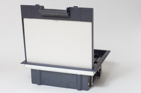 Люк на 6 постов (45х45) вертикально, металл/ пластик, с пластиковой коробкой, IP40 SPL 300007-1