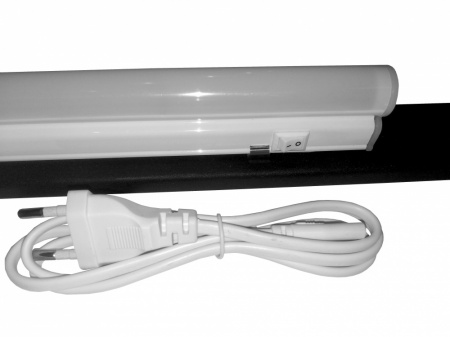 Лампа подсветки в шкаф 19", 1U, 4W, кабель 1 метр, черная-1