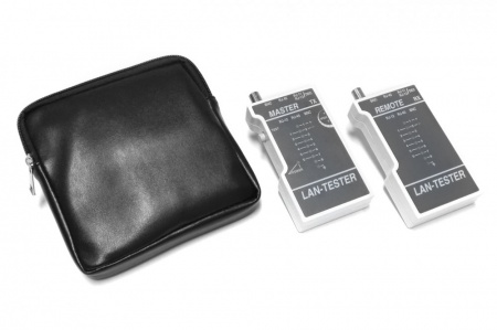 Тестер LT-100 для витой пары, коаксиала, телефона (кож.зам.чехол)-0