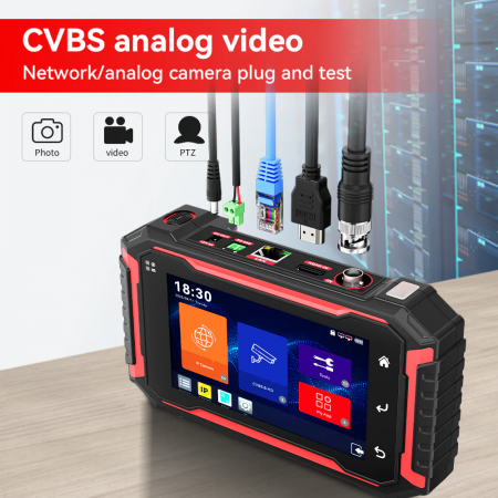 Многофункциональный тестер для видеонаблюдения Noyafa NF-IPC725-9