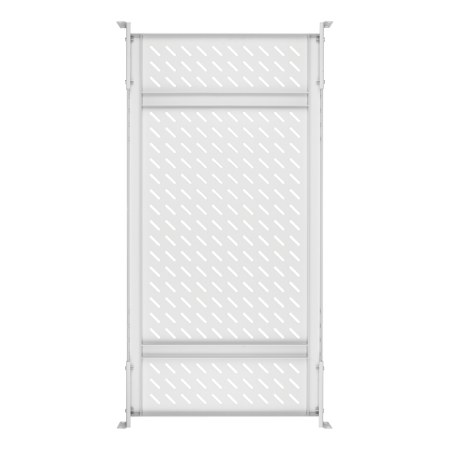 Полка стационарная усиленная TLK, 19", Ш437хГ860мм, для шкафа и стойки глубиной 800мм, RAL 7035-1