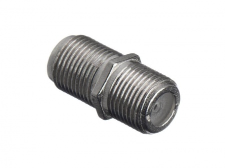 Переходник гнездо F-гнездо F (цинк) (F120-46), NETKO Optima-0