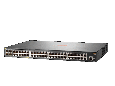 Коммутатор HPE Aruba 2930F-48G-PoE+4SFP+ (JL256A)-0
