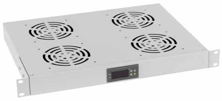 Модуль вентиляторный 19" 4 вентилятора, контроллер-0