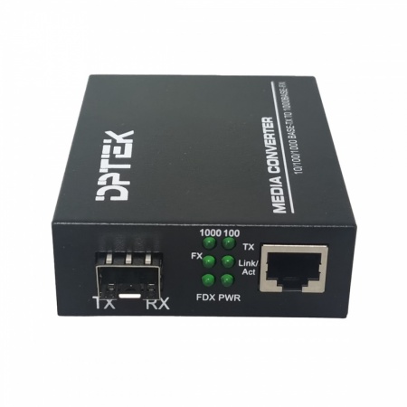 Медиаконвертер DPTEK DK-MC-1G-SFP-1