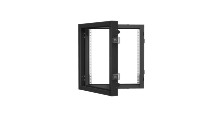 Пристенная поворотная секция TLK 19", 12U, 600х636х156, к настенным шкафам TWC-R Сlassic, RAL9005-0