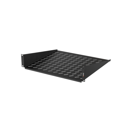 Полка фронтальная TLK, 19", 2U, глубиной 300мм, крепеж в комплекте, RAL 9005-0