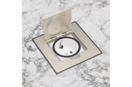 LUK/1AL Люк в пол IP44  на 1 пост* (45 х 45 мм)-1