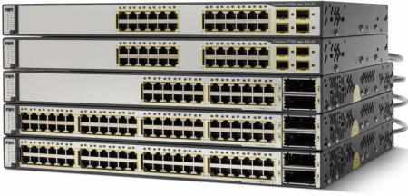 Коммутатор Cisco Catalyst WS-C3750G-24PS-S-0