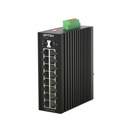 Коммутатор промышленный DPTEK DK3110I-16TP2S-0