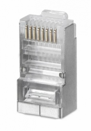 Коннектор RJ-45 (8P8C) экранированный-0