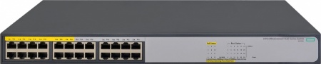 Коммутатор HPE OfficeConnect 1420 24G PoE+ 124W (JH019A)-0