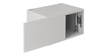 Шкаф настенный антивандальный пенального типа, 7U, Ш520хВ320хГ400мм, OEM-1