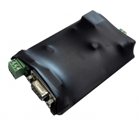 Конвертер интерфейсов RS485-Ethernet, без БП, в термоусадке, доп. питание, S232-410S-0