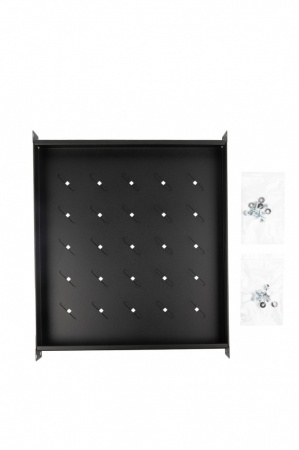 Полка раздвижная TSD3L-0.5U-405/700-RAL9005-3