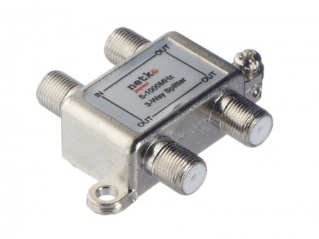 Разветвитель TV-3TV 5-1000 MHz, Netko-0