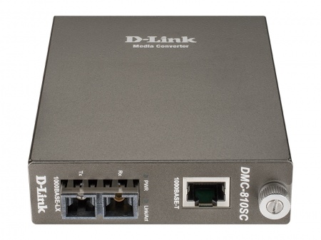 Медиаконвертер D-Link DMC-810SC-0