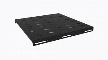 SHS-650-RAL9005 Полка стационарная до 200 кг, 485х650мм, черная