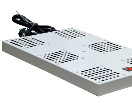 Вентиляторный модуль NTSS СТАНДАРТ на 6 элементов потолочный, без термостата, RAL 7035-0