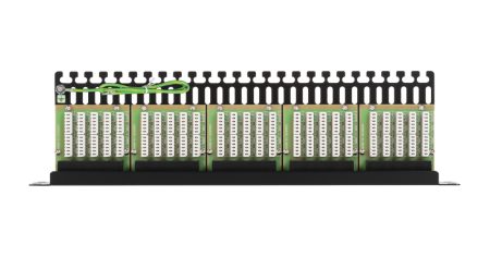 Патч-панель телефонная, 19", 1U, 50 портов RJ-45-1