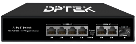 Коммутатор DPTEK DK1000-4TP2G1S-W-1