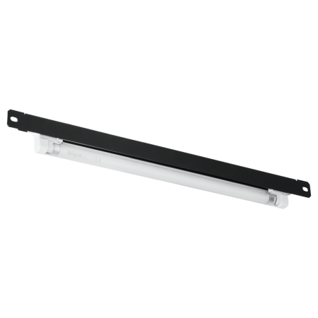 Блок освещения 19", 1U, Г35мм, RAL 9005-1