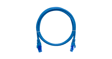 Коммутационный шнур NIKOMAX U/UTP 4 пары, Кат.6, LSZH нг(А)-HFLTx, синий, 5м-0