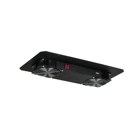 Вентиляторный блок TLK для настенных шкафов серии TWC, TWA, 2 вентилятора, без шнура питания,RAL9005-0