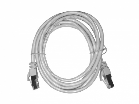 Патч-корд FTP4 cat.5е, 2.0м, BC, LSZH, серый, литой коннектор NETKO Optima-0