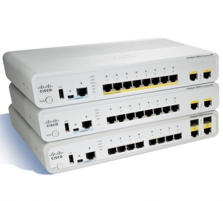 Коммутатор Cisco Catalyst WS-C2960C-8TC-L-0