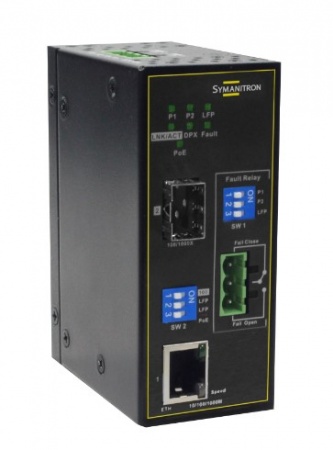 Промышленный медиаконвертер Symanitron MCGP-111SFP-0