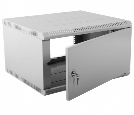 Шкаф телекоммуникационный распределительный ШТР-Н-6U-6x5,2 дверь металл-2