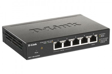 Коммутатор D-Link DGS-1100-05PDV2-0