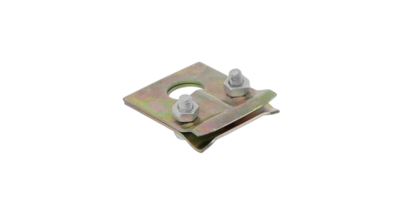 Зажим поддерживающий, для кабеля типа "8", диаметр несущего элемента в оболочке от 5 до 9 мм, 2 кН-0