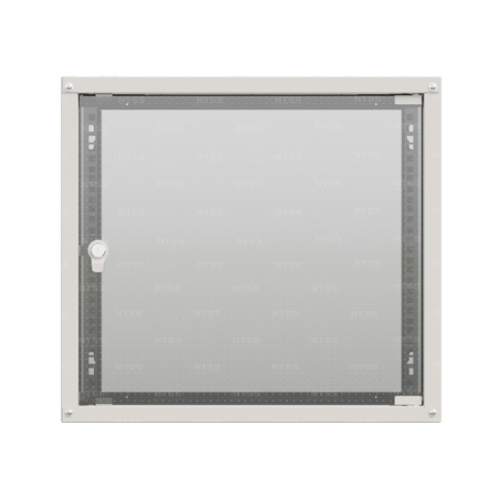 19'' Настенный шкаф NTSS LIME 18U 550×450×900 мм, металлическая дверь, стенки не съемные, RAL 7035-4