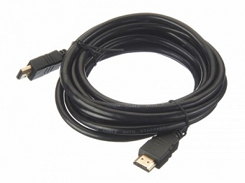 Шнур аудио видео HDMI HDMI 2 0 цвет золото (3 0м) NETKO Optima
