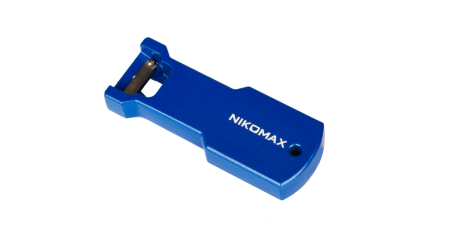 Инструмент NIKOMAX для вскрытия оболочки кабеля типа Riser, алюминиевый корпус, синий-0