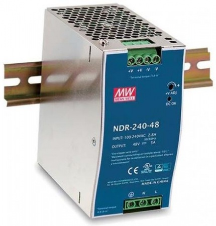 Блок питания MEAN WELL NDR-240-48-0