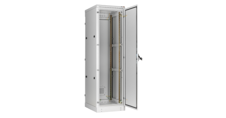 Напольный шкаф TLK 19", 42U, промышленный, цельнометаллические двери, IP54, 600х2070х800мм, RAL 7035-1